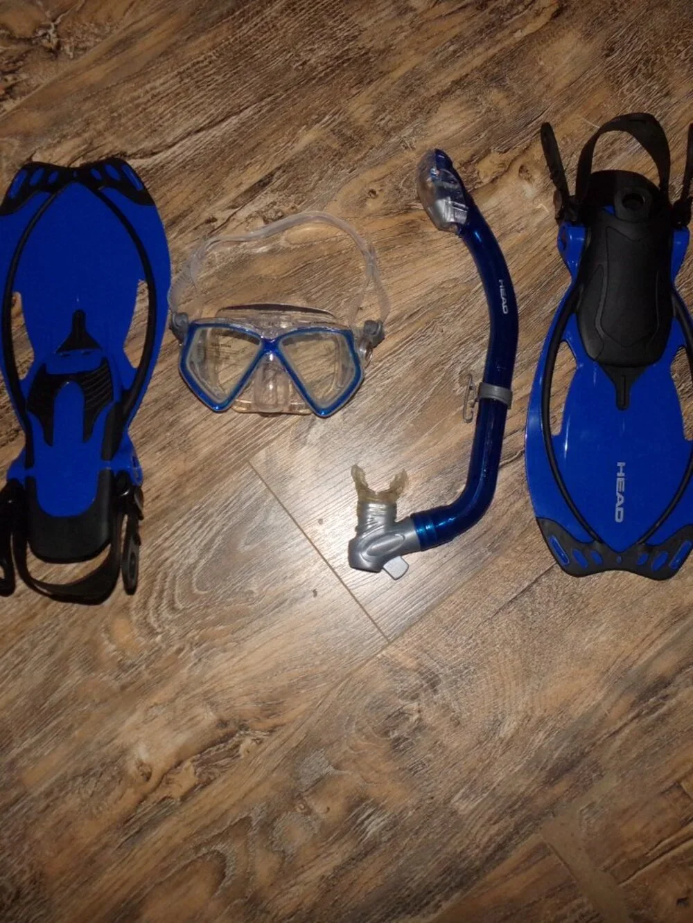 Small 9/13 Youth Head Swimgear Head Pirate Dry Snorkeling Scuba Mask Flipper NEW